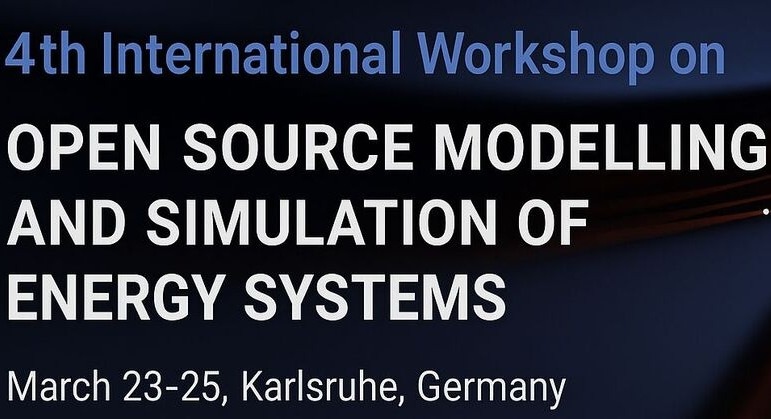 4th Int'l Workshop on Open Source Modelling & Simulation of Energy Systems, March 23-25, Karlsruhe, Germany